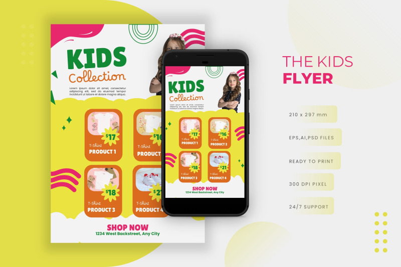 kids-collection-flyer