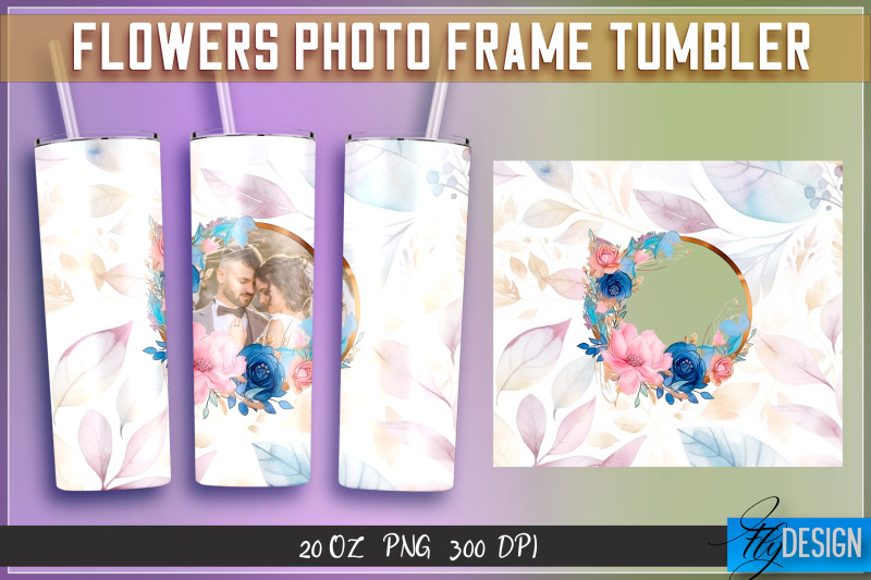 flowers-photo-frame-tumblers-bundle-photo-frame-wrap-20-oz-v-1