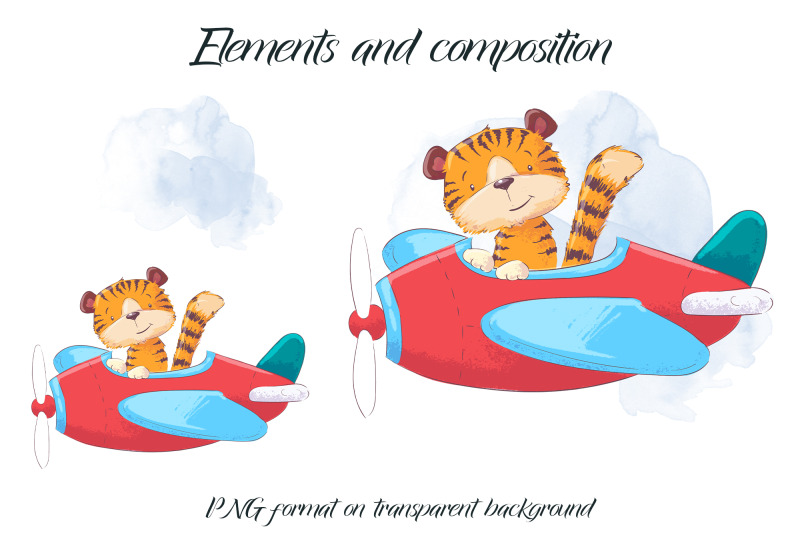 cute-tiger-sublimation-design-for-printing