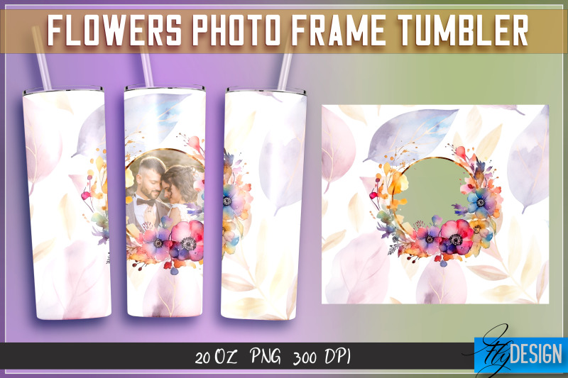 flowers-photo-frame-tumblers-bundle-photo-frame-wrap-20-oz-v-1