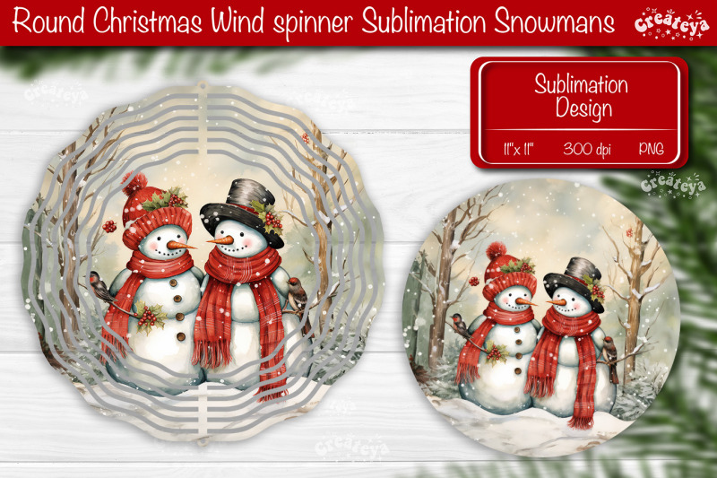 christmas-wind-spinner-sublimation-christmas-decor-png-snowman