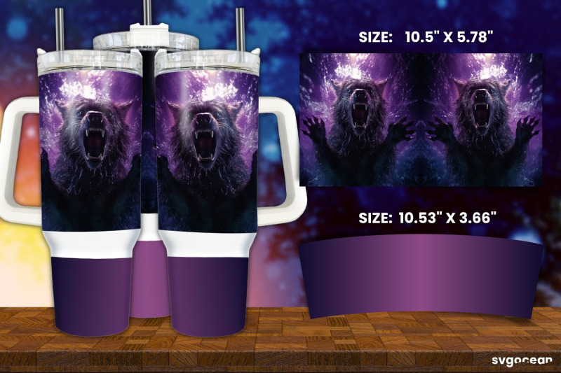 halloween-werewolf-wrap-bundle-tumbler-mug-pen