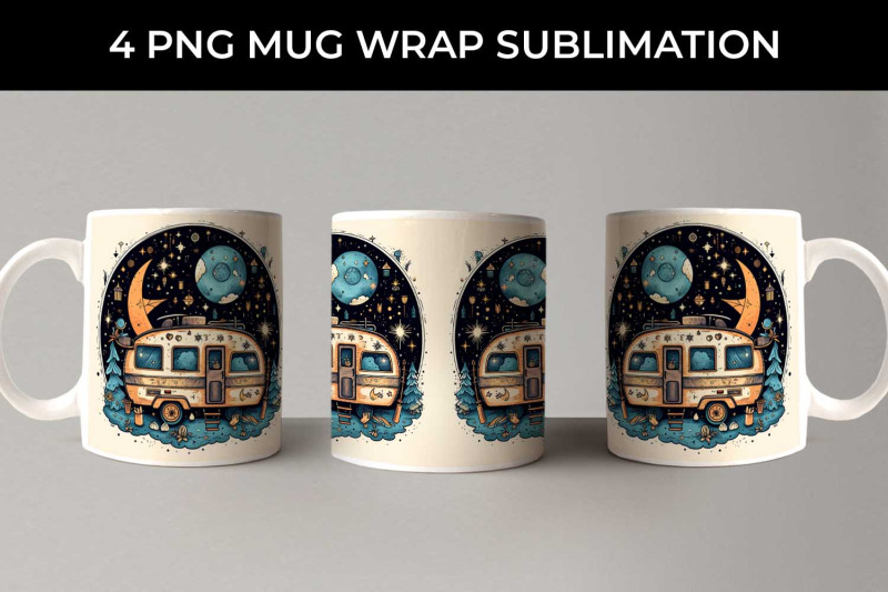 celestial-wanderlust-boho-mug-wrap-sublimation-design-bundle