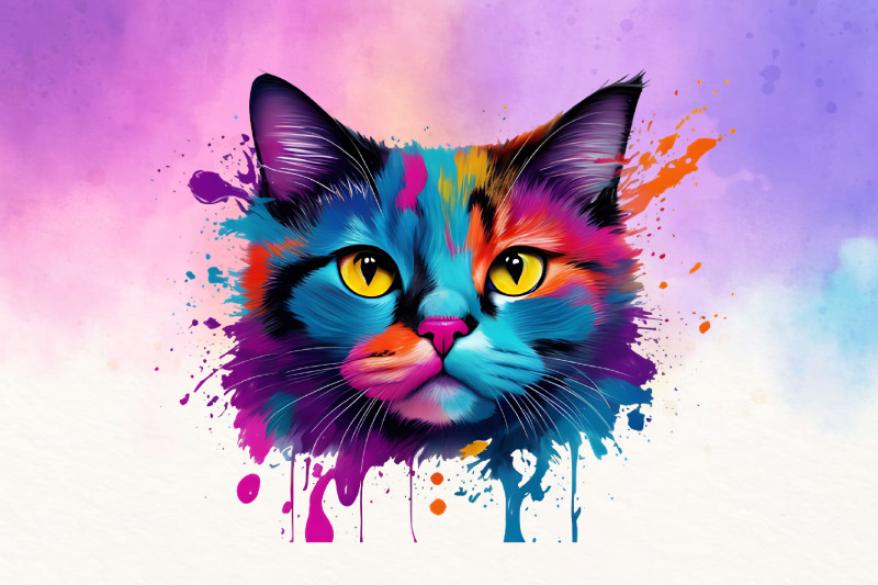 watercolor-cat-illustration-bundle