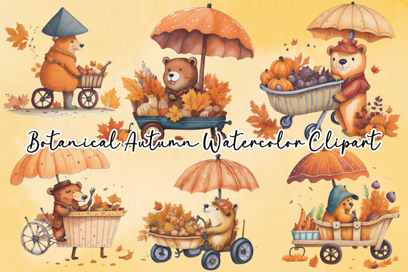 botanical-autumn-watercolor-clipart