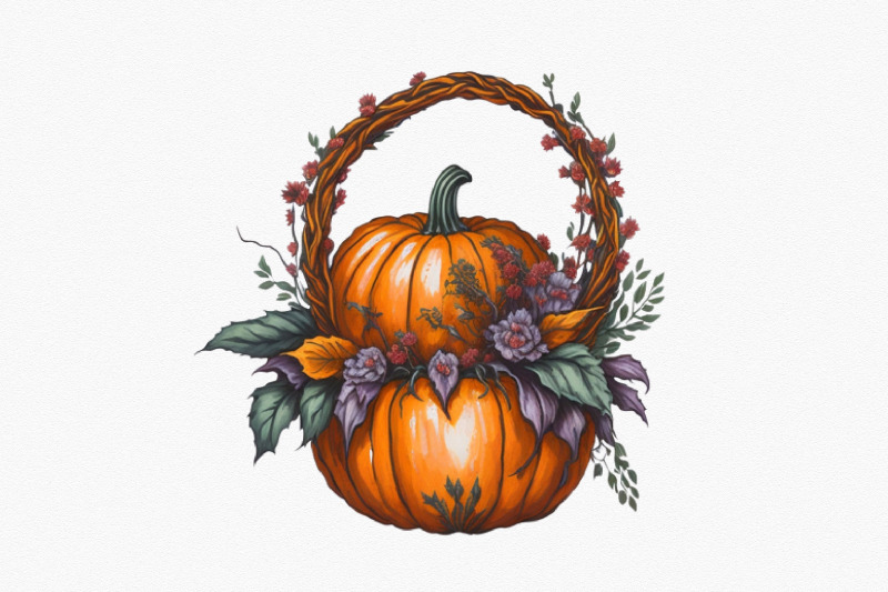 pumpkin-watercolor-clipart-bundle