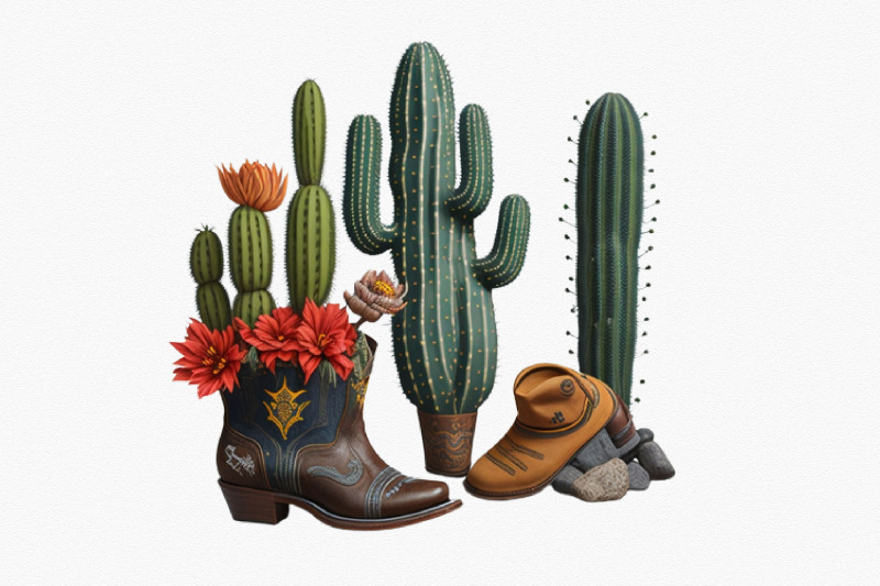 vintage-cowboy-hat-cowboy-boots-clipart