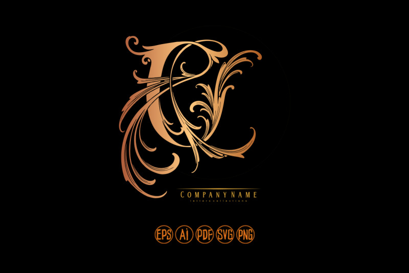 golden-elegance-flourishing-u-letter-monogram-logo