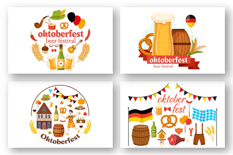 10-happy-oktoberfest-beer-festival-elements-illustration