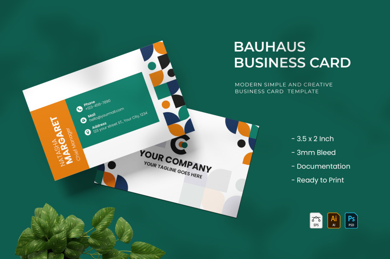 bauhaus-business-card