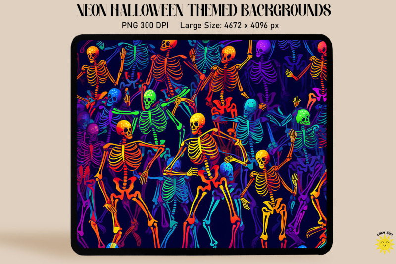 neon-skeletons-dancing-in-halloween