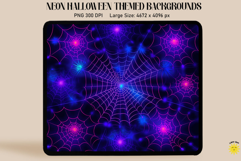 neon-spider-webs-glowing