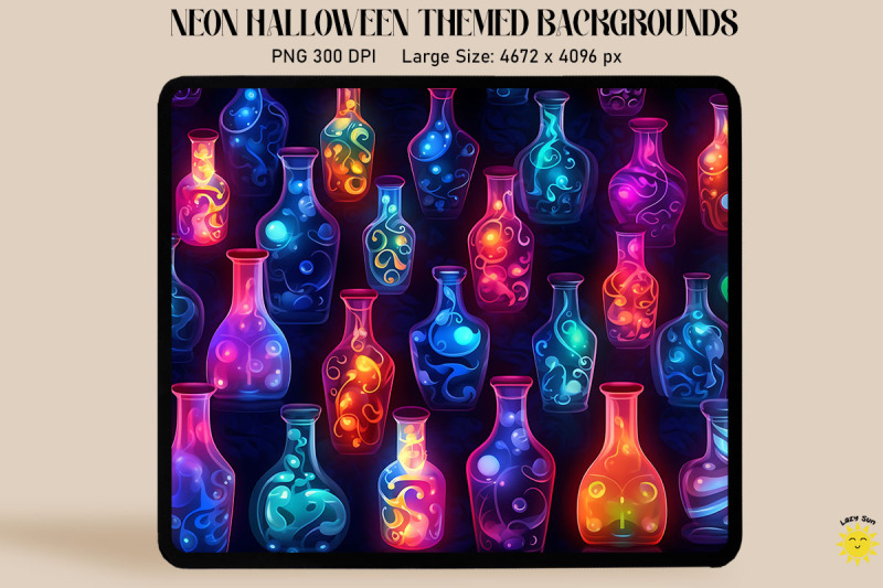 neon-bottles-with-colorful-liquids