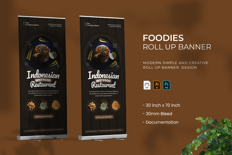 foodies-roll-up-banner