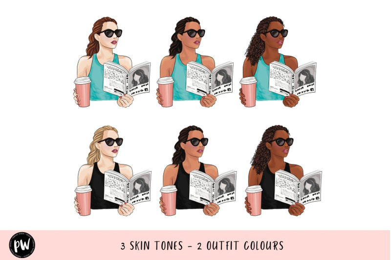 girls-with-books-4-clipart-set-3-skin-tones-png