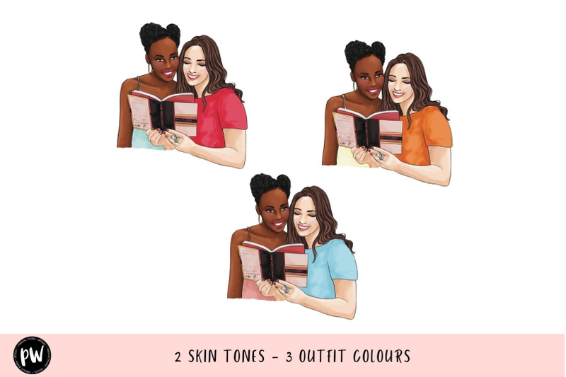 girls-with-books-4-clipart-set-3-skin-tones-png