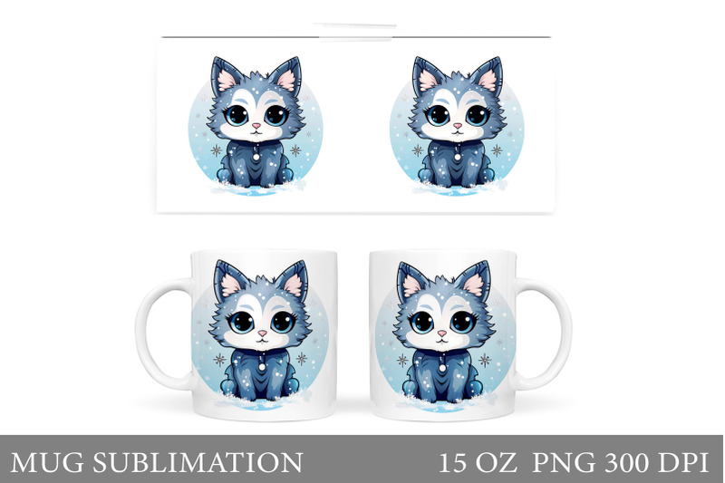 winter-cat-mug-wrap-sublimation-cute-cat-mug-design