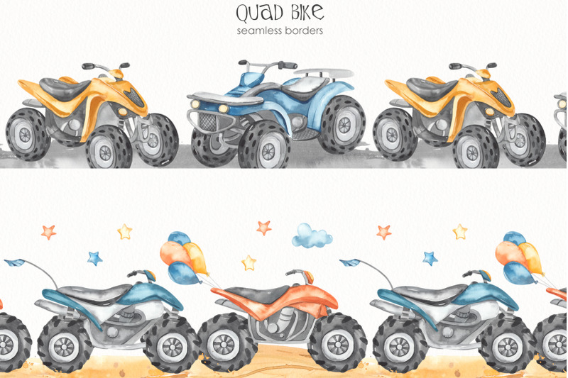 quad-bikes-watercolor