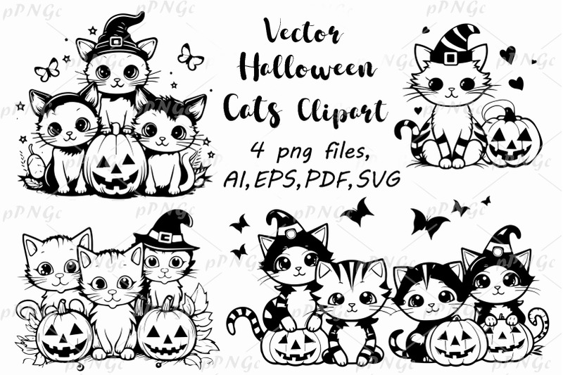 spooky-halloween-cats-vector-clipart-ai-eps-svg-png-files-for-dec