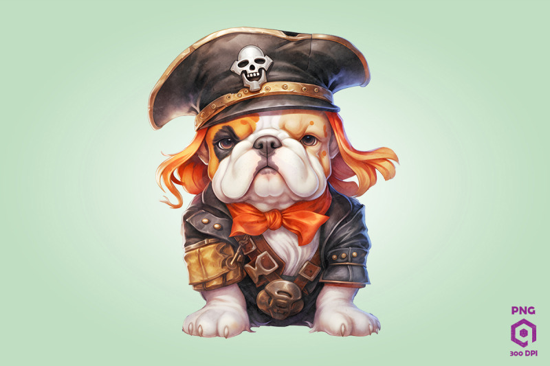 bulldog-pirate-dog-clipart