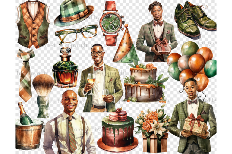 black-mans-birthday-clipart-gift-box-illustration