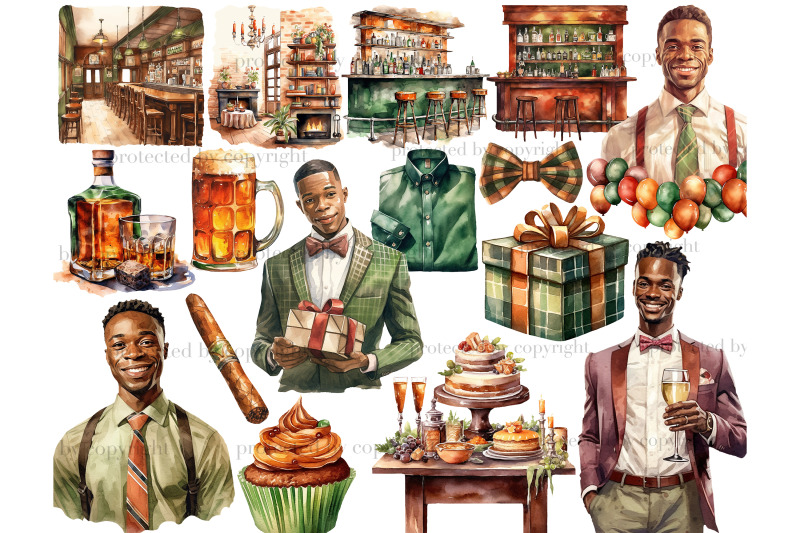 black-mans-birthday-clipart-gift-box-illustration