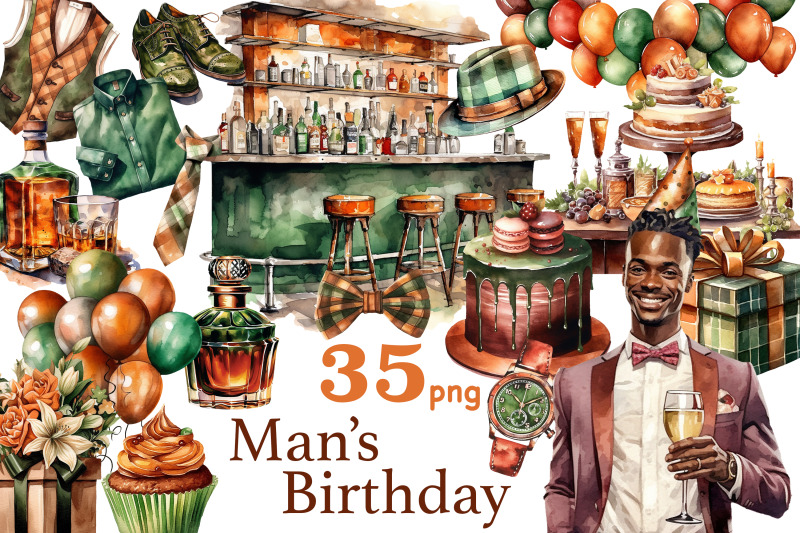 black-mans-birthday-clipart-gift-box-illustration