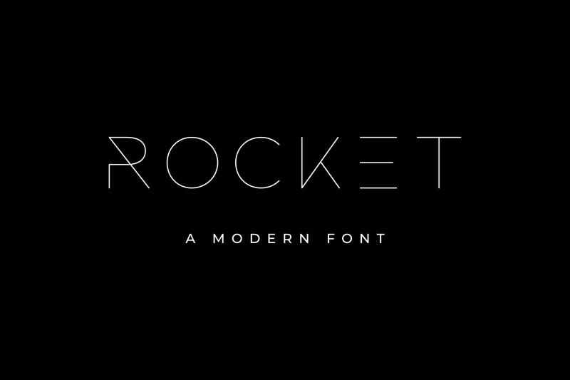 rocket-wildness-modern-font
