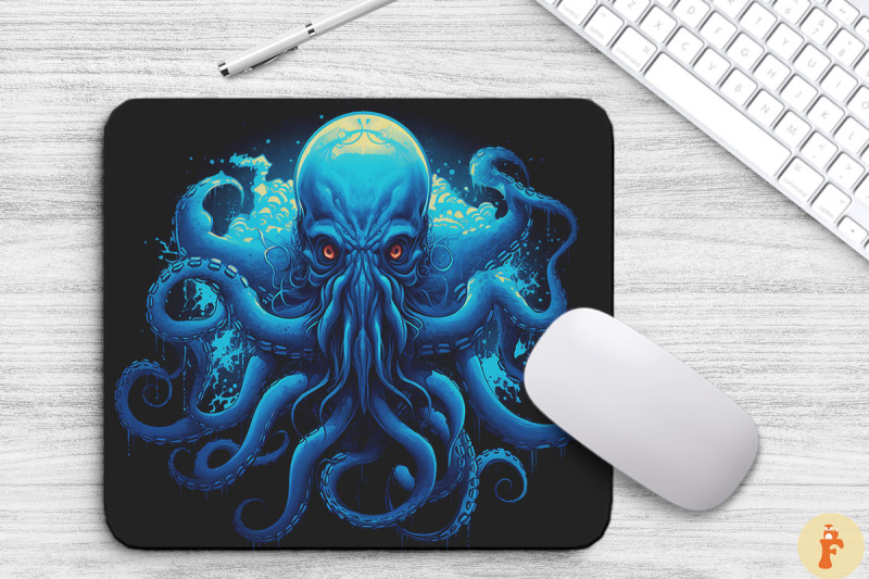 blue-octopus-with-glowing-eyes-mouse-pad