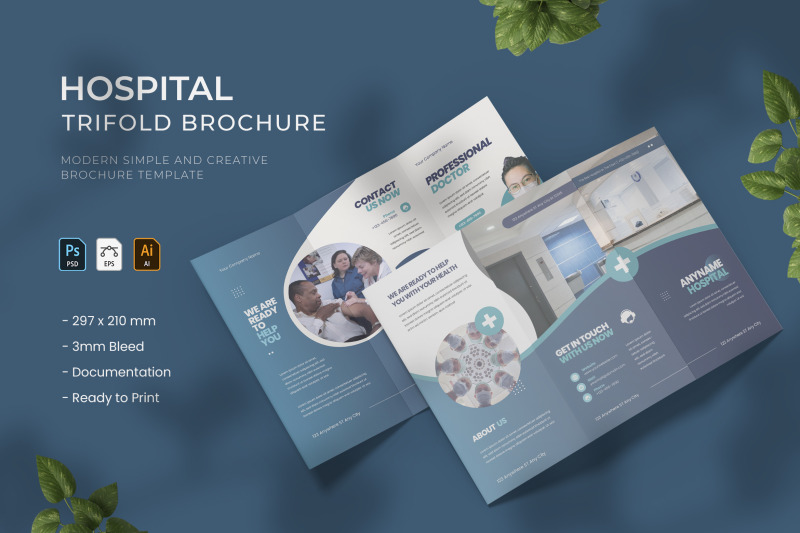 hospital-trifold-brochure