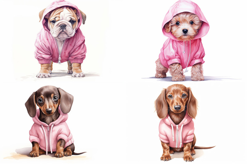 pink-outfit-dogs