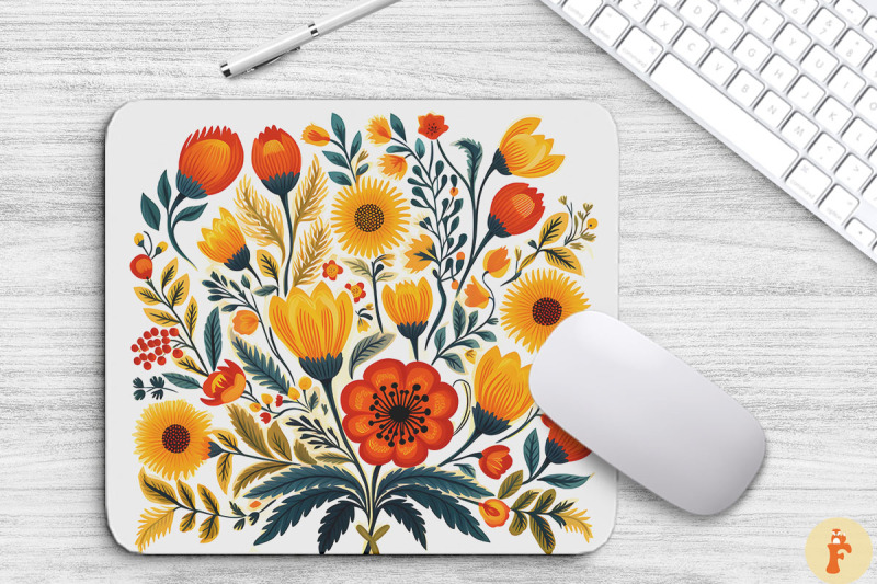 beautiful-folk-flowers-mouse-pad