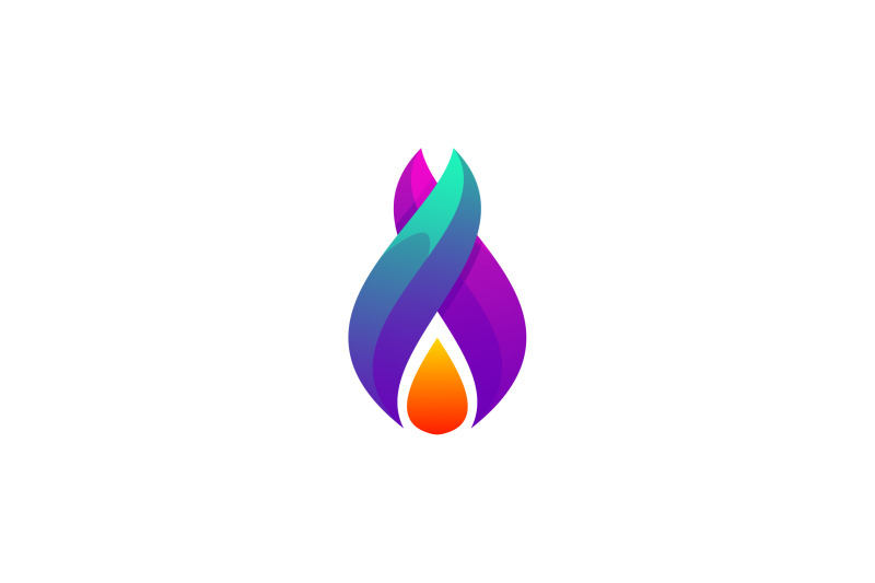 fire-vector-template-logo-design