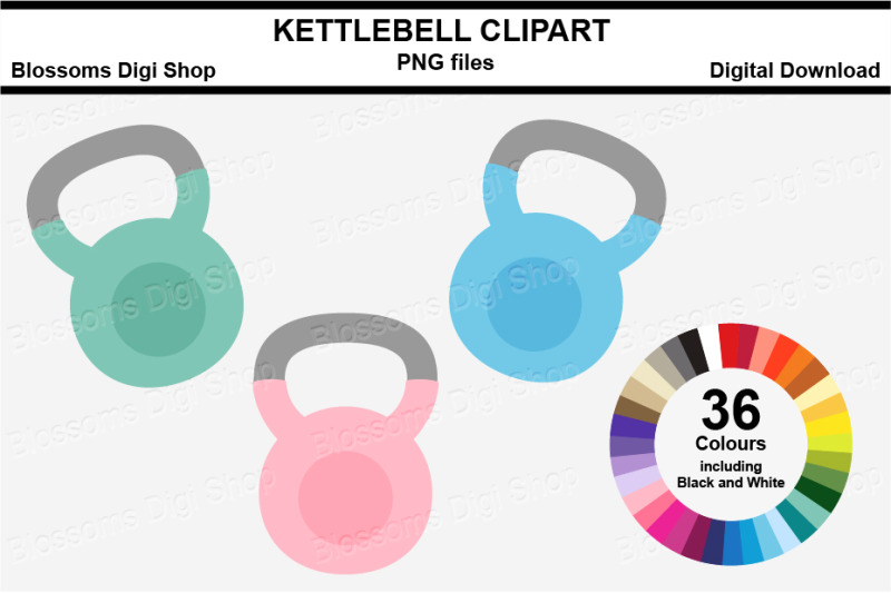 kettlebell-sticker-clipart-36-multi-colours-png-files