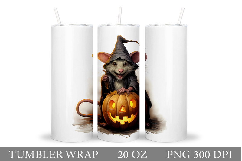 halloween-rat-tumbler-design-halloween-tumbler-sublimation