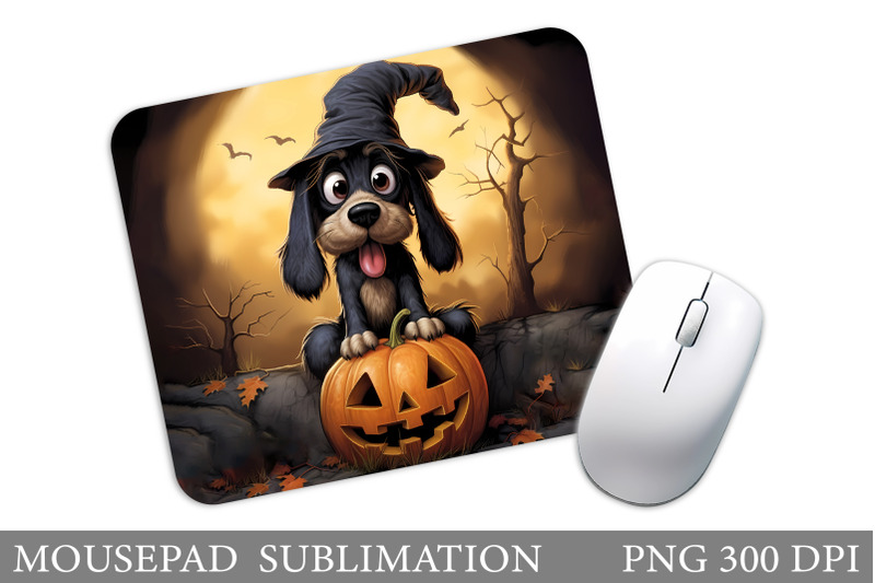 halloween-dog-mouse-pad-halloween-mouse-pad-sublimation