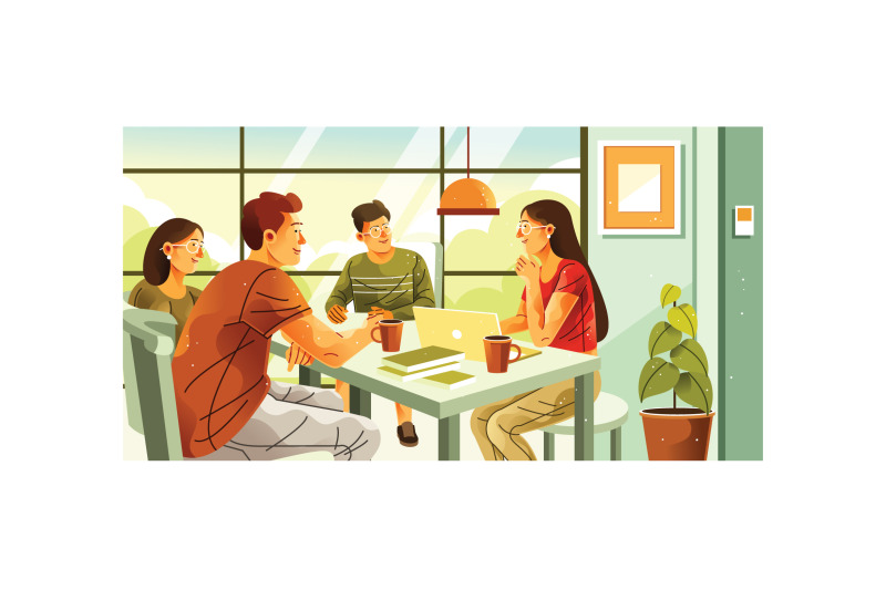 group-discussion-illustration