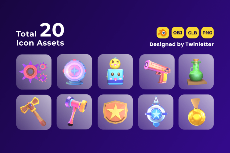 gaming-asset-3d-icon-pack-vol-6