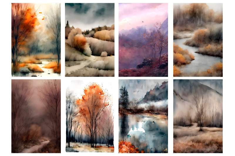 25-watercolor-autumn-landscapes