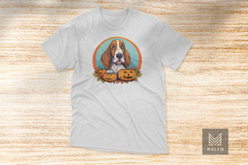 cute-basset-hound-dog-halloween