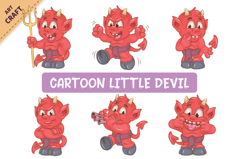 set-of-cartoon-little-devil-halloween-clipart