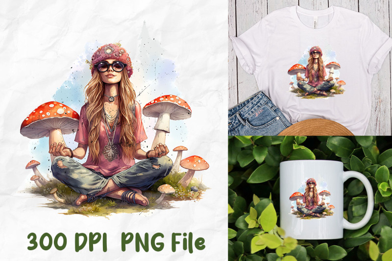 hippie-mushroom-meditate-girl-sunglasses