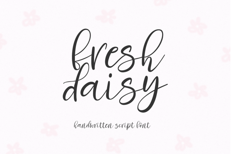 fresh-daisy-farmhouse-script-font