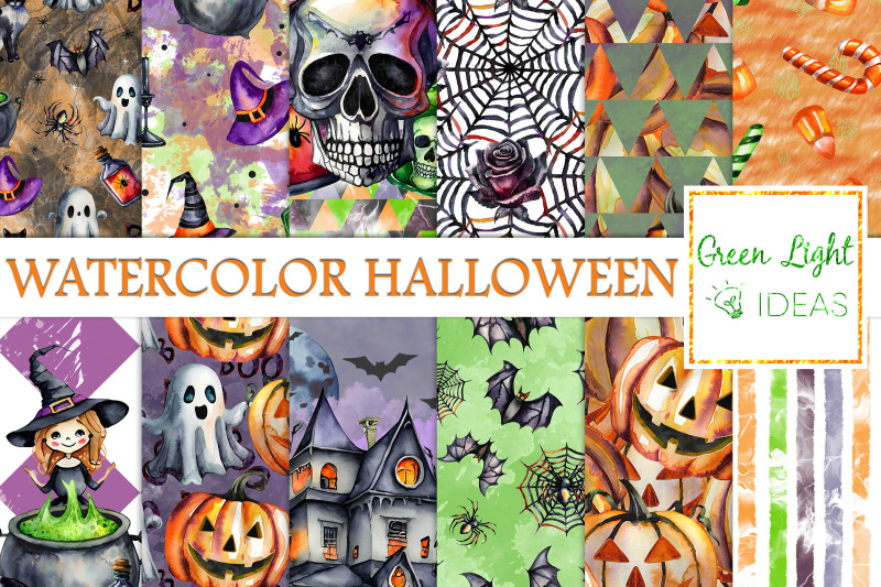 watercolor-halloween-digital-papers-spooky-sublimation-backgrounds