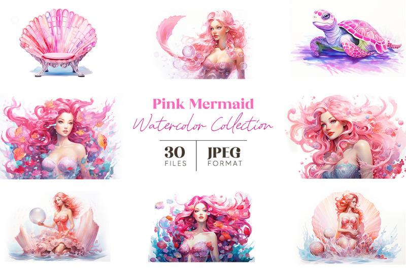 pink-mermaids