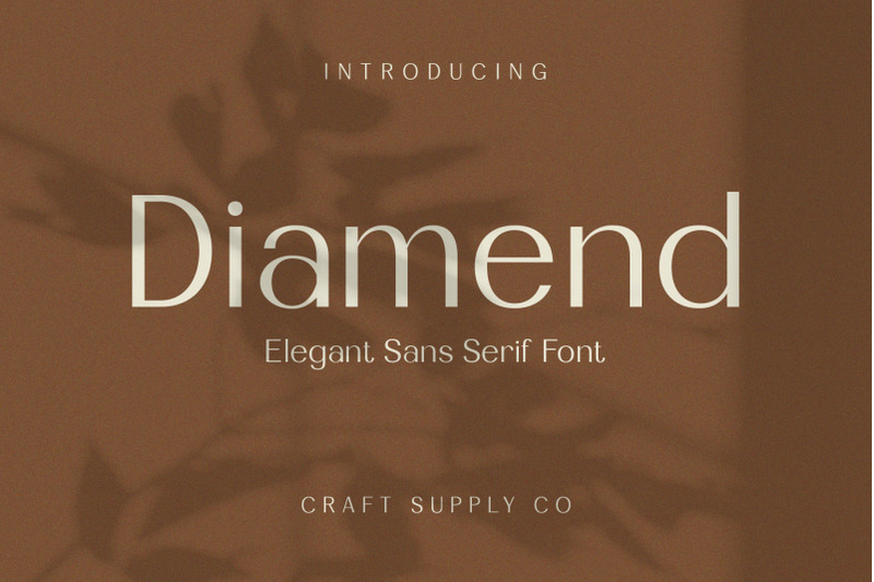 diamend-elegant-sans-serif