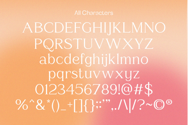 amstir-classic-serif-typeface