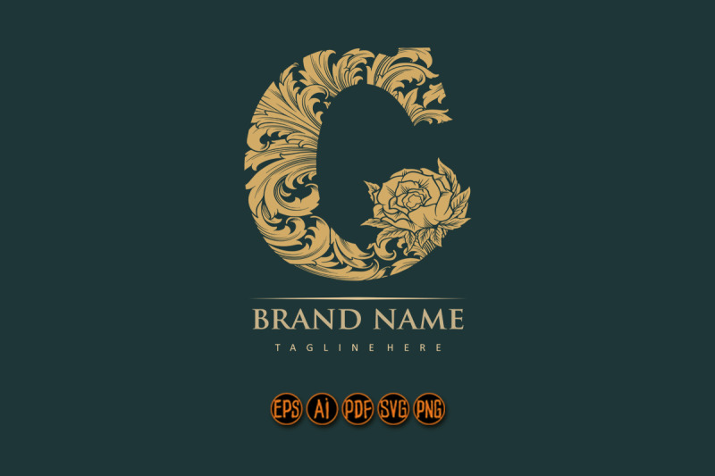 enigmatic-luxury-g-letter-monogram-logo