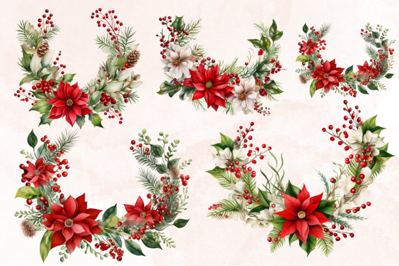 christmas-garland-sublimation-clipart