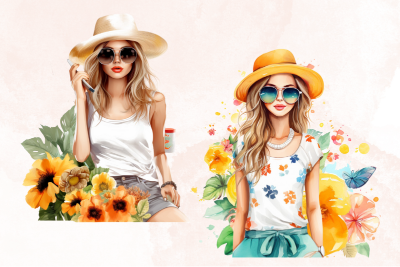 summer-fashion-girl-clipart-sublimation